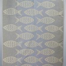 Load image into Gallery viewer, Double Gauze Cotton Peshtemal in Fish Pattern
