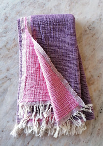 Muslin turkish towel